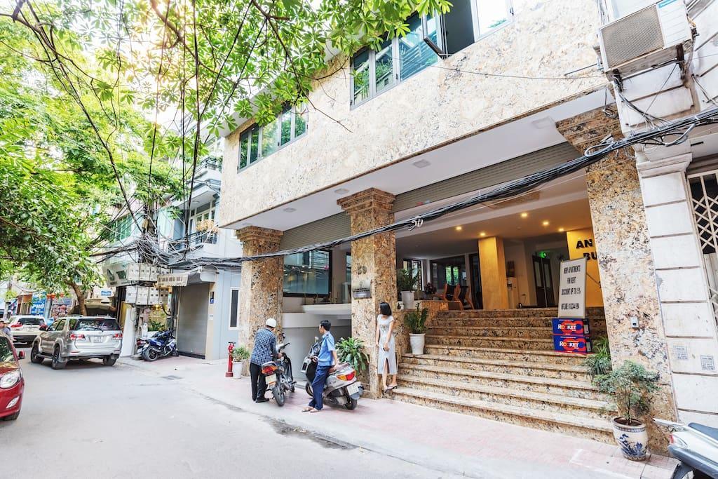 An Nguyen Building Apartment Hanoi Exterior foto
